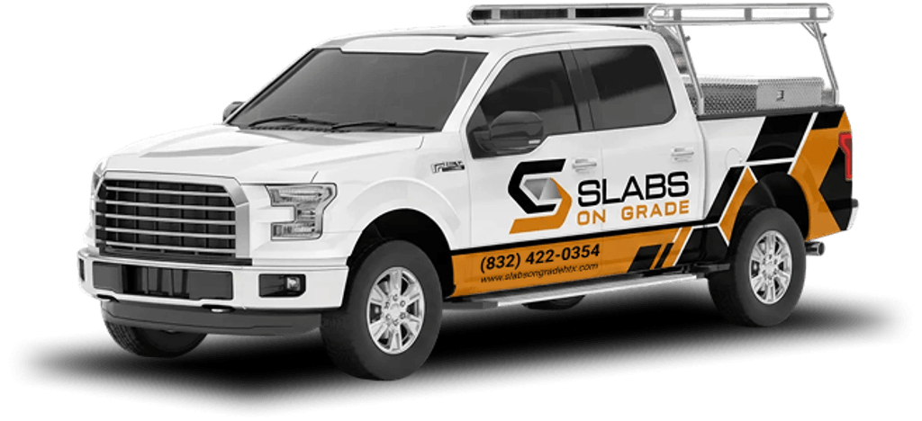 Slabs On Grade work truck